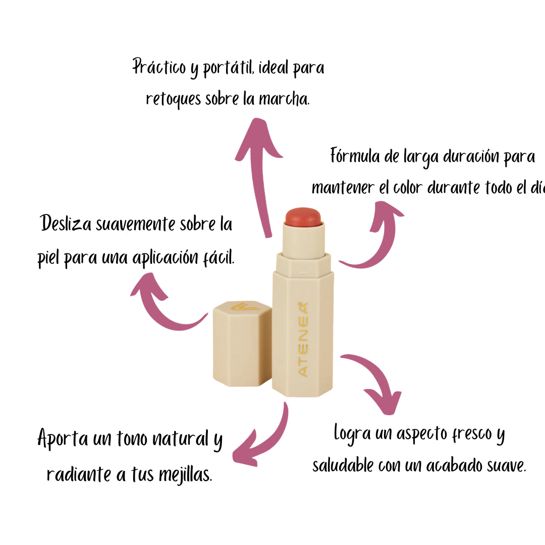 RUBOR CREMOSO EN BARRA ATENEA