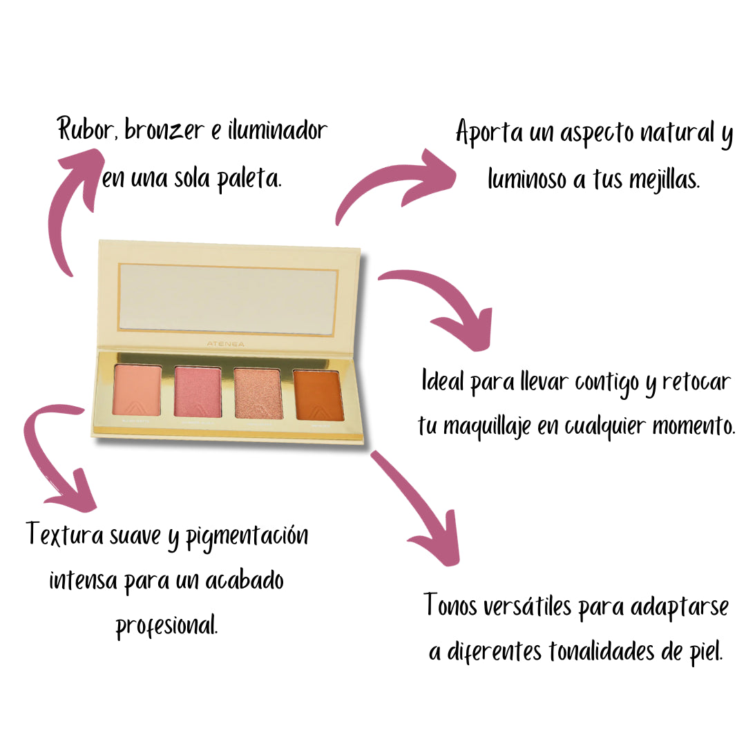 PALETA DE RUBOR BRONZER ESSENTIAL ATENEA