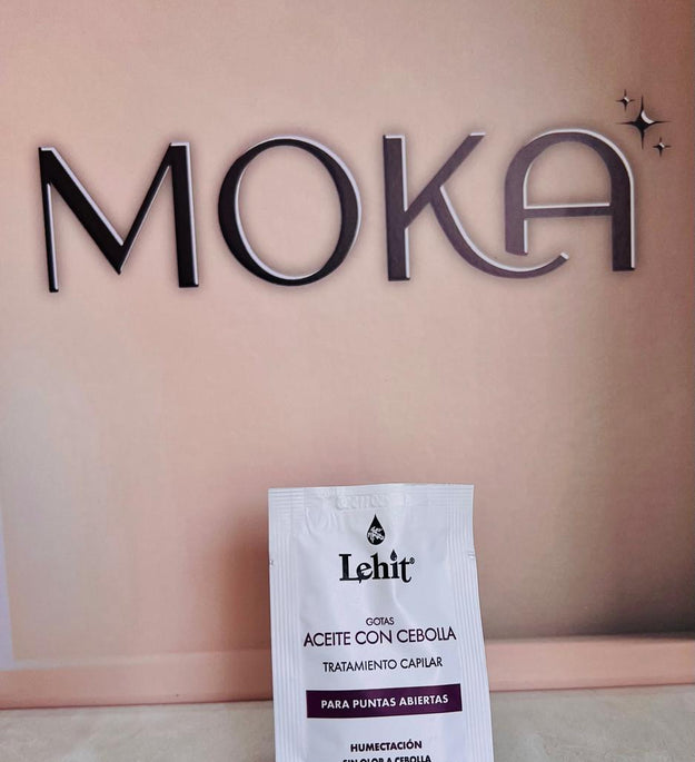 GOTAS CON  ACEITE DE CEBOLLA LEHIT SOBRE