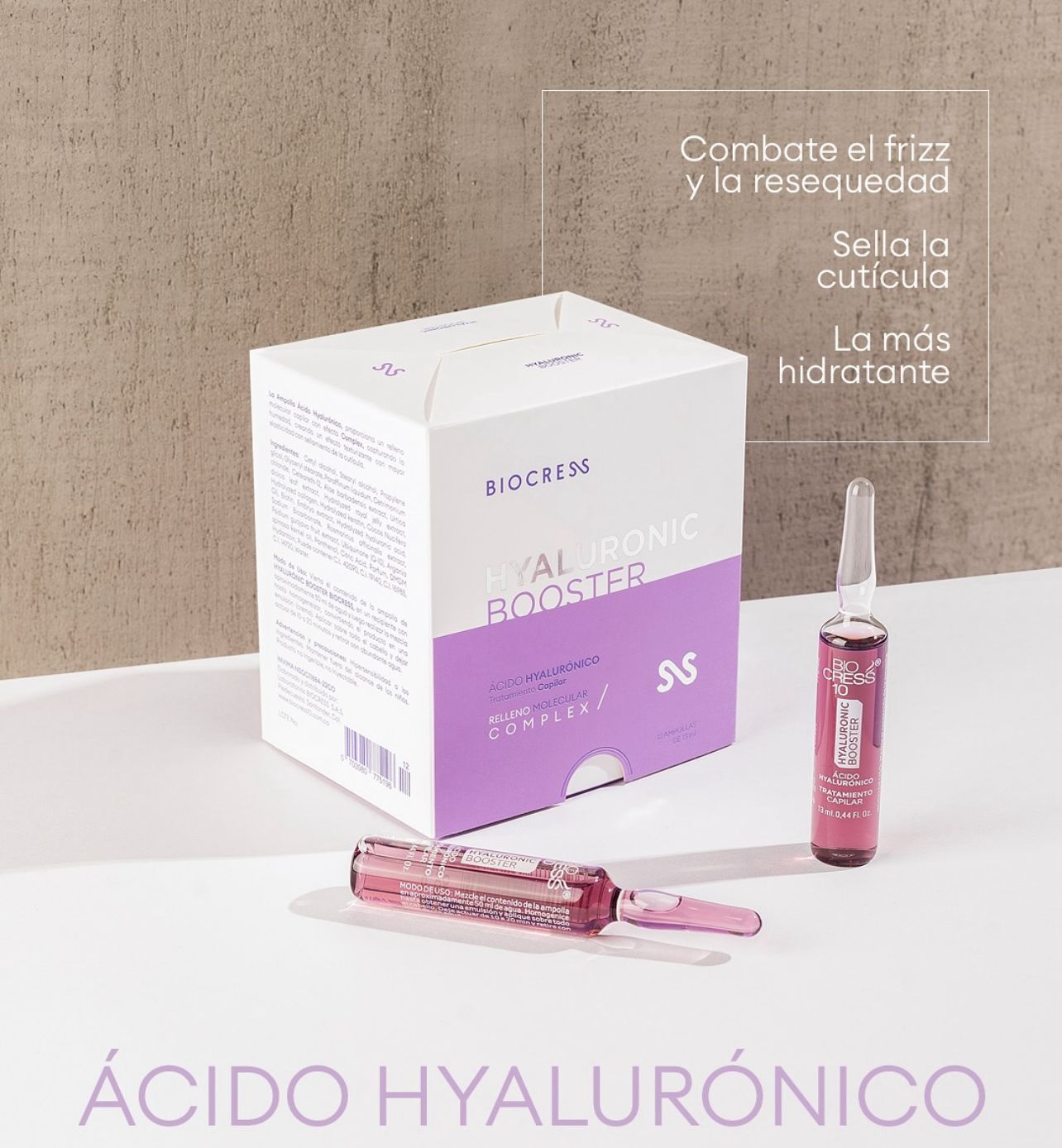 AMPOLLA DE ACIDO HYALURONICO BIOCREES