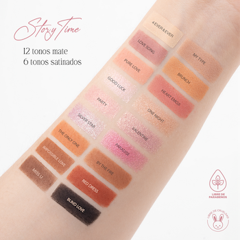 PALETA DE SOMBRAS STORYTIME ATENEA