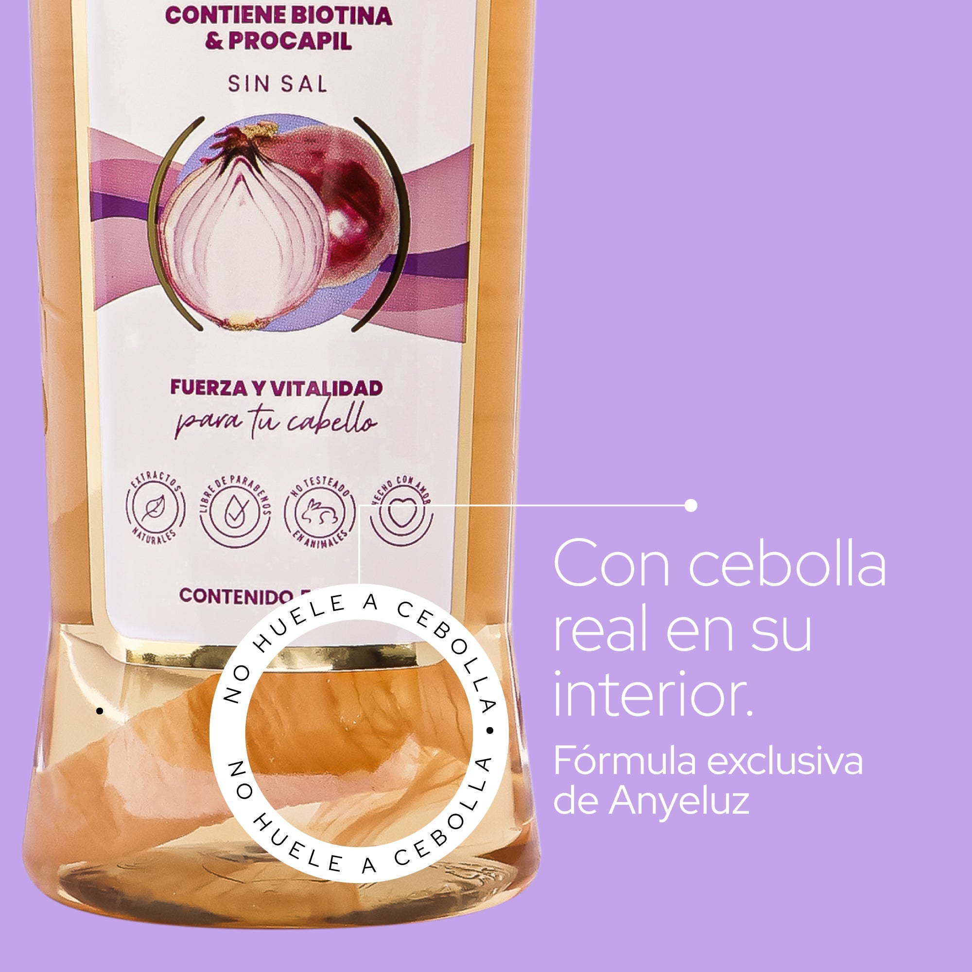ANYELUZ SHAMPOO CEBOLLA 500ML