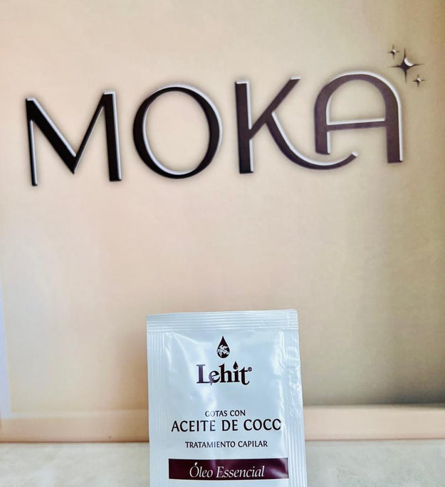 GOTAS CON ACEITE DE COCO LEHIT SOBRE