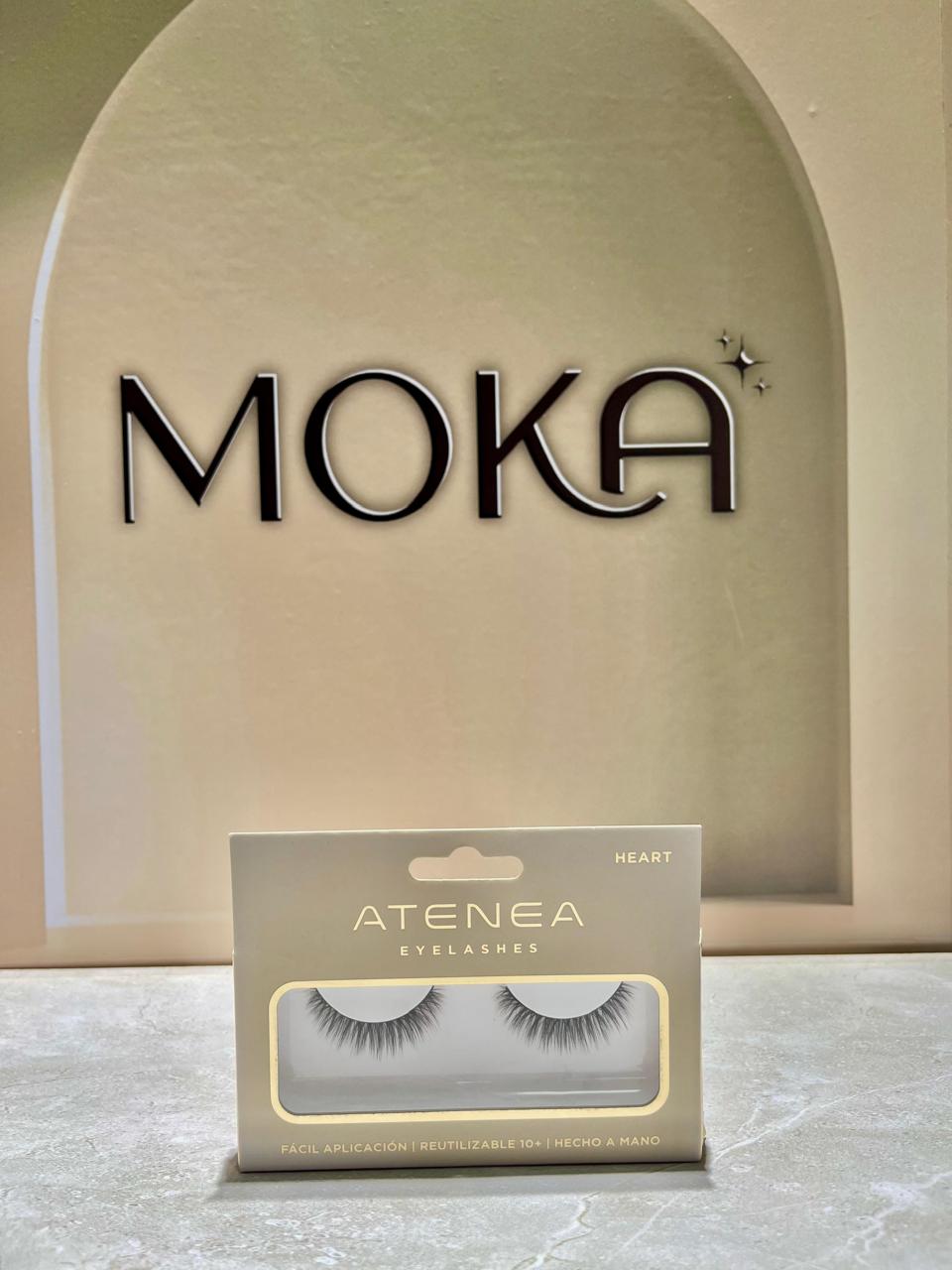 PESTAÑAS ENTERAS ATENEA REF: HEART