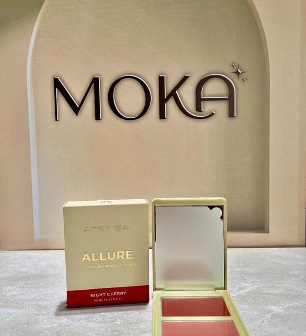 RUBOR EN DUO ALLURE CREMA Y POLVO COMPACTO ATENEA