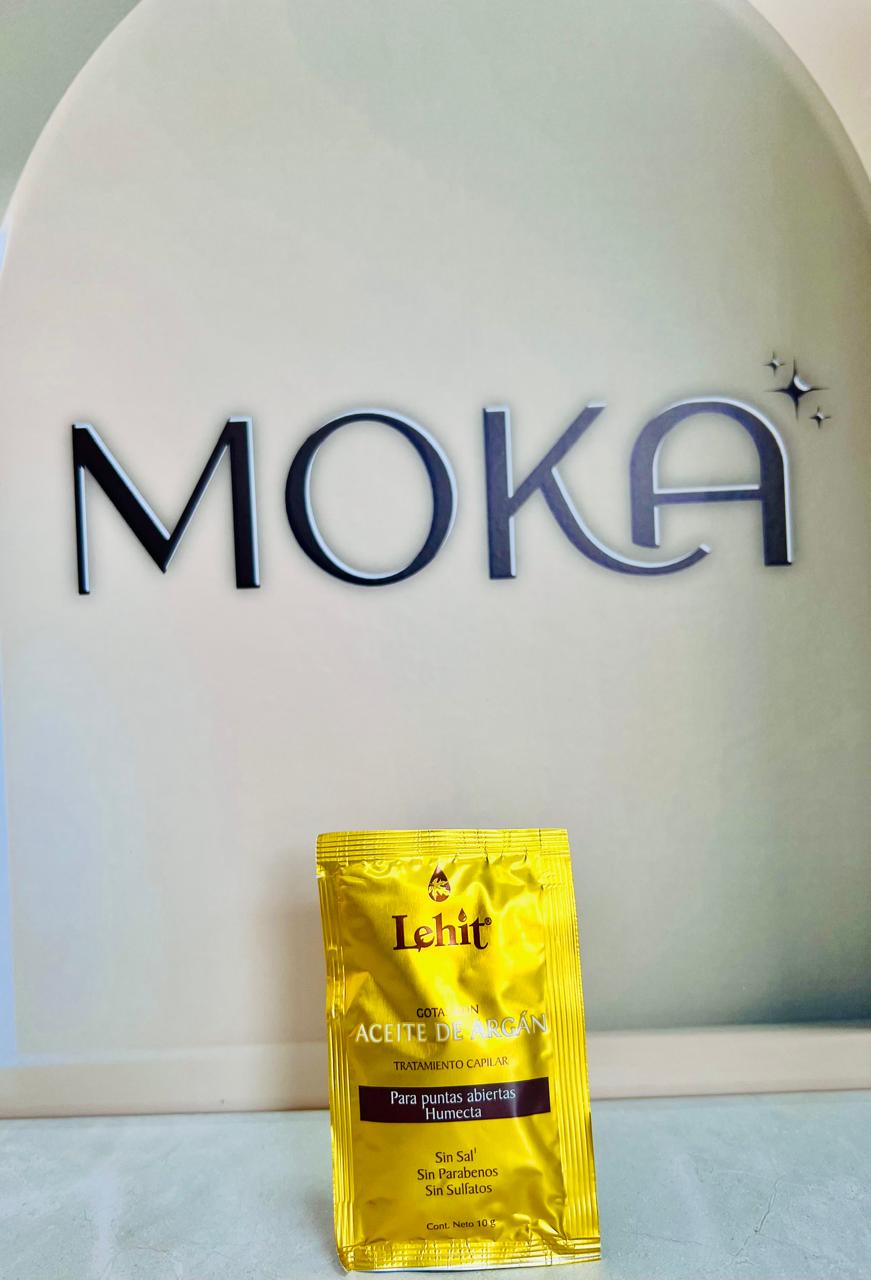 GOTAS CON ACEITE DE ARGAN LEHIT SOBRE