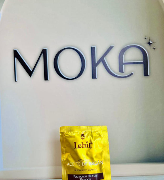 GOTAS CON ACEITE DE ARGAN LEHIT SOBRE